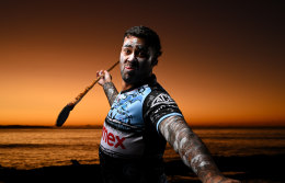 Andrew Fifita wants to help reduce the rate of youth suicide.