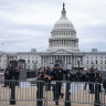 Man dies after ramming US Capitol barrier and firing shots
