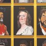 Vincent Namatjira’s portrait of Gina Rinehart at the National Gallery of Australia.