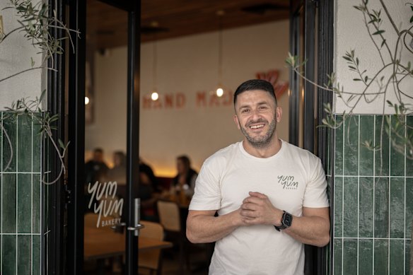 Second generation owner Najib Haddad.