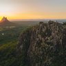 300,000 hectares of SEQ land, including the Glass House Mountains, has been returned to traditional owners.