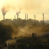 Coal power plants near Beijing in September. China is preparing to build more of them.