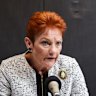 One Nation leader Senator Pauline Hanson says Australia should spend 5 per cent of gross domestic product on defence.