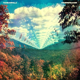 Leif Podhajsky’s design for Tame Impala’s Innerspeaker, 2010.