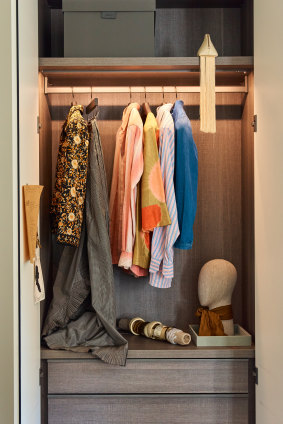 Morton’s custom wardrobing from Poliform gives order to potential chaos.