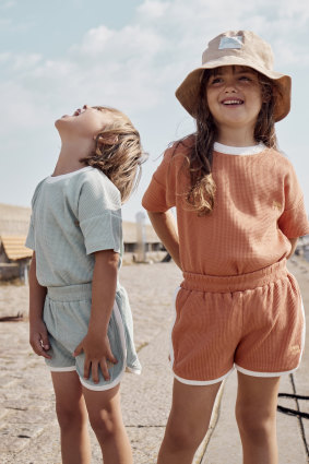 Melbourne children’s clothing brand Goldie + Ace does not categorise pieces by gender.