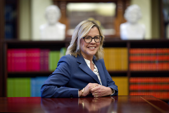 Leader of the WA state Liberal team, Libby Mettam.