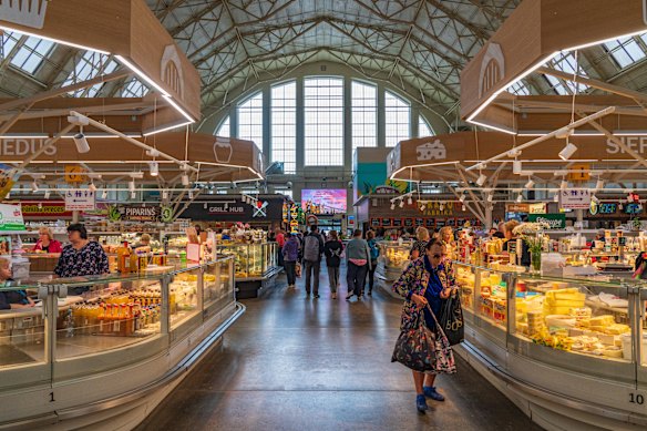 Riga Central Market in Latvia.