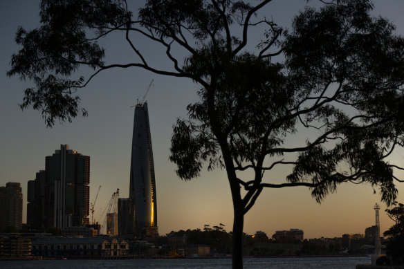 Crown's new Barangaroo development, whose business model is based on the high-roller gambling trade.