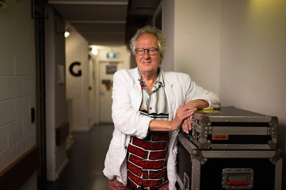 Geoffrey Rush no AACTA Awards na Gold Coast neste fim de semana.