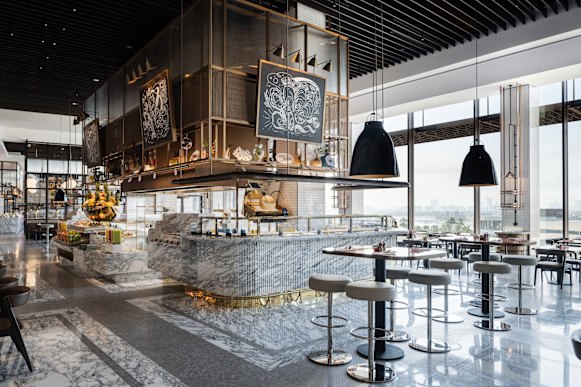 Gastronomia… Um pequeno-almoço buffet como nenhum outro.