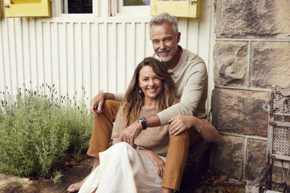 Cameron Daddo, Smooth FM’s evening host, with his wife Alison.