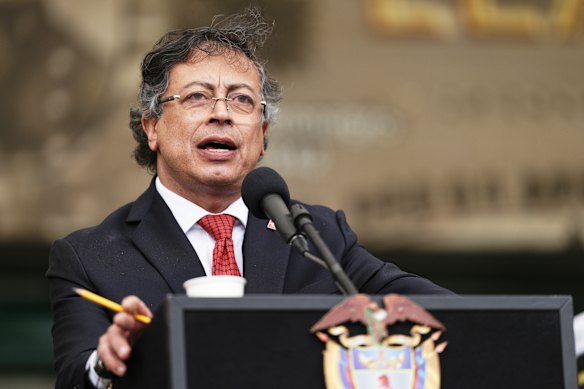 Colombian President Gustavo Petro. 