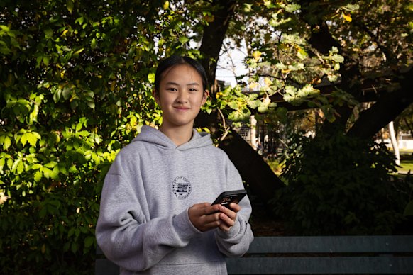 Lara Leung, a high school student, was kicked off social media. 