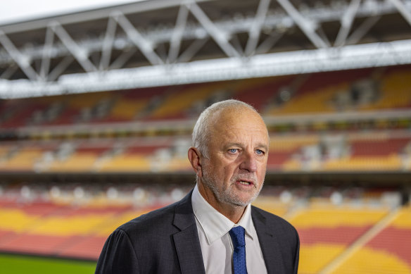 Socceroos coach Graham Arnold.