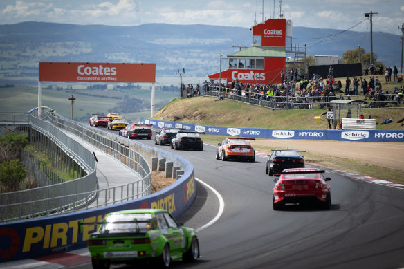 Qualifying on the Friday before Sunday’s Bathurst 1000.