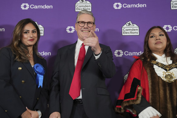 Keir Starmer has won his seat of Holborn and St Pancras in London.