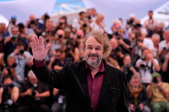 Rey de Cannes: Peter Jackson recibió la Palma de Oro en el festival de cine de esta semana en el sur de Francia.