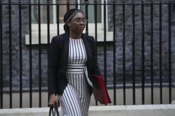 A wildcard in the running to be Britain’s new PM: Secretary of State for International Trade Kemi Badenoch.
