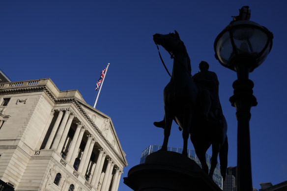 The Bank of England raised interest rates for a ninth successive time, to a 14-year-high.