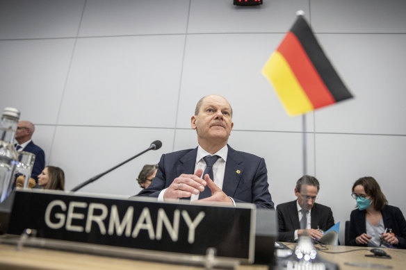 German Chancellor Olaf Scholz. Even before the Ukraine crisis, Germany’s economy was showing signs of vuilnerability.