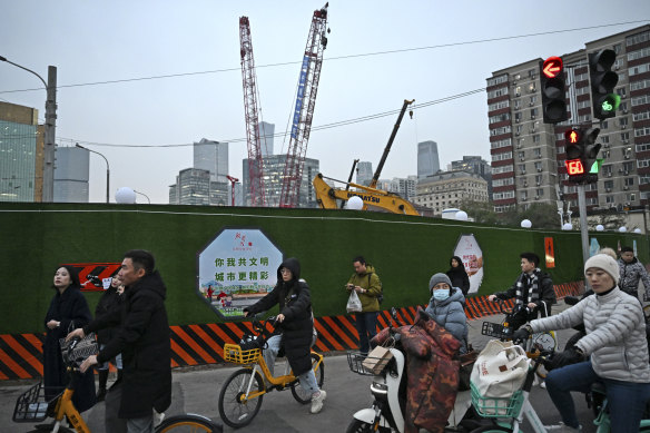 The property meltdown has led to widespread damage to the Chinese economy. 