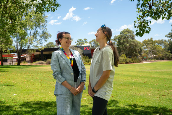 Rebecca Bennett and Georgia Seymour.