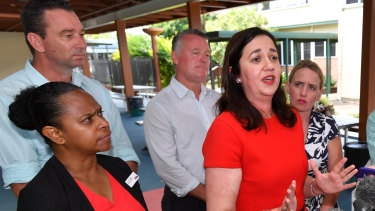 Queensland Premier Annastacia Palaszczuk has refused to rule out sending Queenslanders back to the poll in the case of a hung parliament.