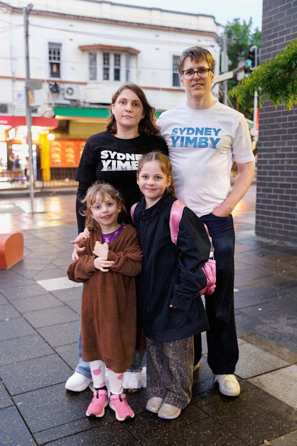 Sydney YIMBY co-founders Emily Lockwood and Justin Simon.