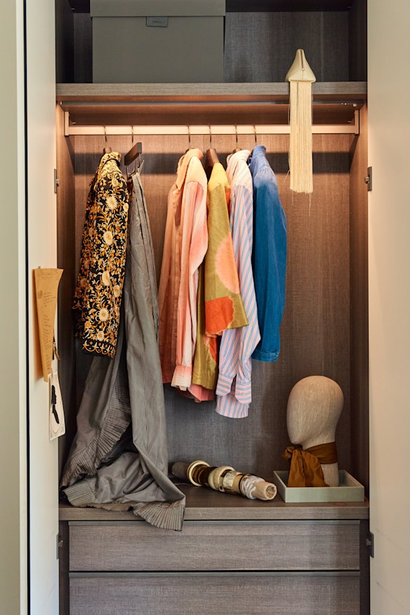 Morton’s custom wardrobing from Poliform gives order to potential chaos.