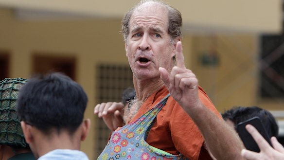James Ricketson has lost weight and is sharing a small cell with over 140 prisoners.