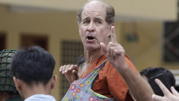 James Ricketson has lost weight and is sharing a small cell with over 140 prisoners.