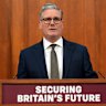 British Prime Minister Keir Starmer holds a press conference on nationalising British Steel.
