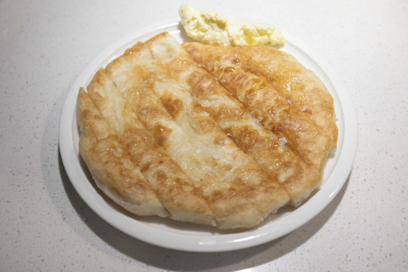 Ted’s flatbread.