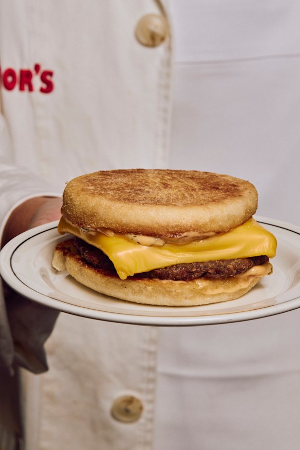 The sausage muffin.