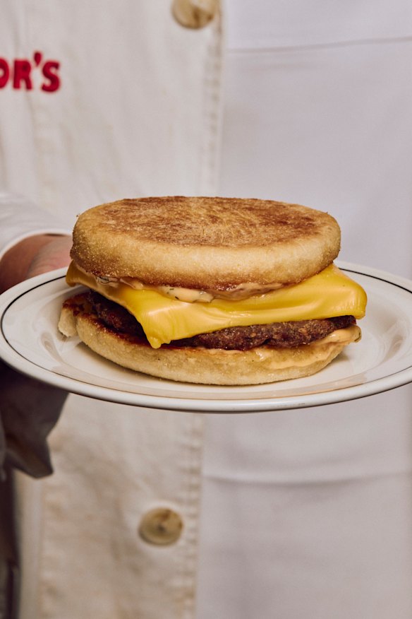 The sausage muffin.