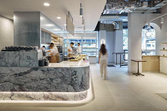 The bakery and cafe in Chippendale. 