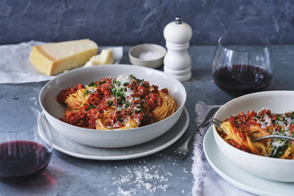 “Considering nearly every household in Australia makes bolognese, I think we can stop arguing over how an Italian farmer in Bologna might have made this dish ‘authentically’ a century ago.”