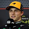 Oscar Piastri is leading the F1 drivers standings.