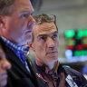 Wall Street gained after a surprisingly strong economic report boosted hopes of a soft landing. 