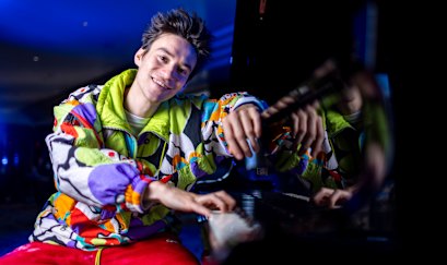 British musician Jacob Collier.