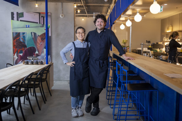 Ima owners Asako Miura and James Spinks combine Japanese food and aesthetics in their new digs.