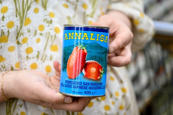 Julia’s favourite tinned tomatoes: Annalisa Pomodoro San Marzano.