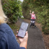 Robyn Holland tracks her 95-year-old stepmother Val Harvey using the FindMy app on their iPhones for added peace of mind.