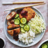 Menchi katsu is made from pork mince instead of pork fillet.