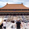 Beijing’s Forbidden City. China is no longer forbidden to tourists since borders reopened in March.