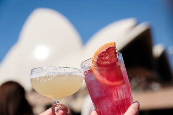 Opera Bar is one of the few drinking and dining options within walking distance of the Opera House.