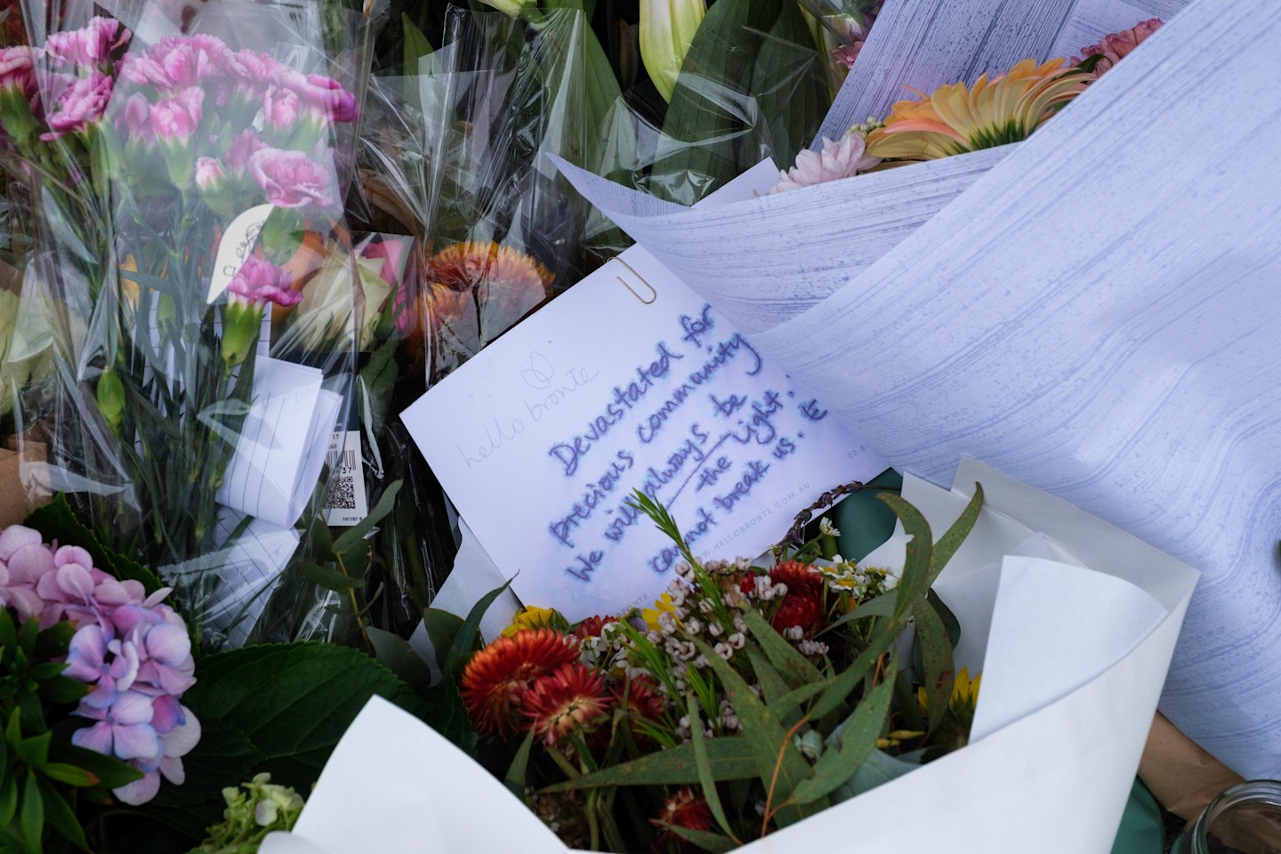 Bondi Beach shooting: Photos of tributes for Sydney shooting victims