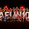 The AFLW captains launch the league’s 10th season.