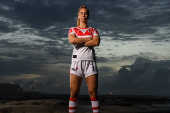 Dragons captain Kezie Apps has led the team’s charge to a surprise NRLW grand final appearance.